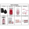 Low Moq Custom Logo Make Up Sponges Box Case  Package Customized Makeup Sponge Packaging For Beauty Makeup Blender